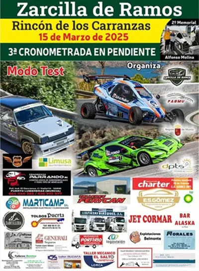 Cartel Cronometrada Zarcilla de Ramos (1)