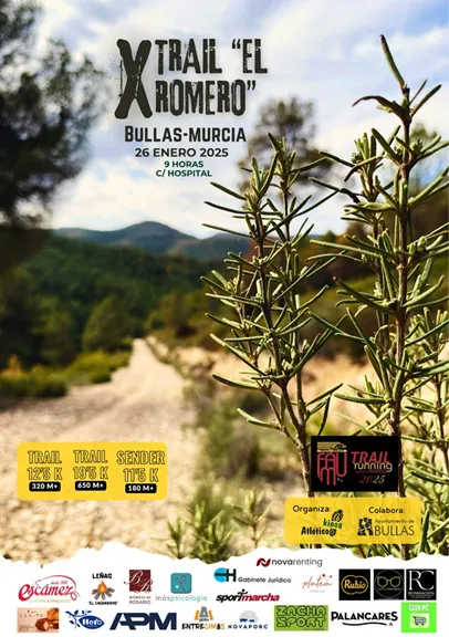 Cartel X Trail del Romero Bullas