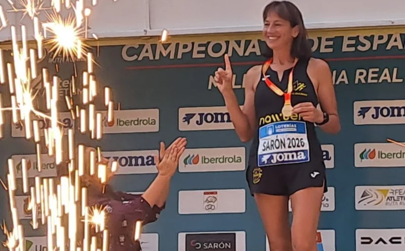 famu_María Nicolás Cto. España Milla en Ruta Máster Sarón 2026