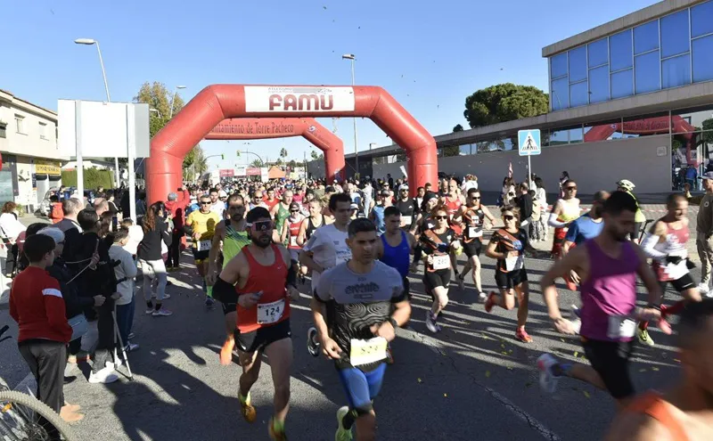 Salida XIX Media Maratón Torre Pacheco