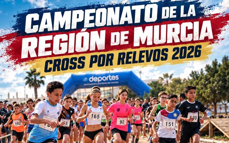 famu_Cartel Campeonato de la Región de Murcia Cross por Relevos 2026_portada