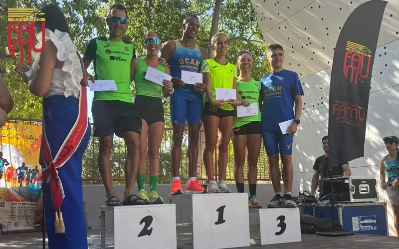 Podio 31ª Carrera Popular Nonduermas
