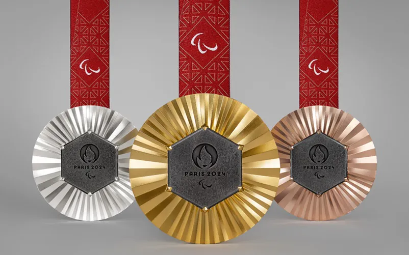 medalla_paraolimpica_de_paris_2024_foto_oficial_@Paris2024