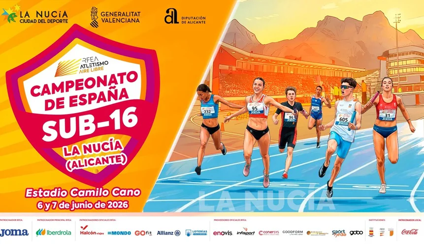 Cartel Campeonato de España Sub16 La Nucía 2026