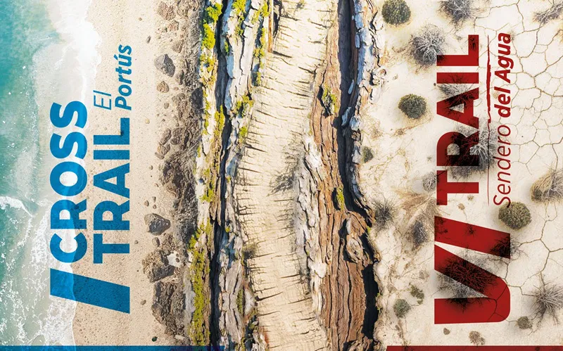 portada_Cartel I Cross Trail El Portús - VI Trail Sendero del Agua Galifa