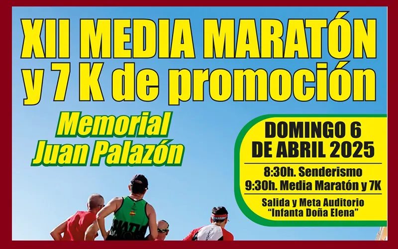 portada_Cartel XII Media Maratón Ciudad de Águilas y 7km. de Promoción