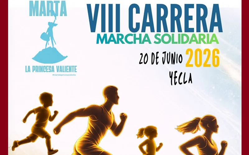 portada_Cartel VIII Carrera y Marcha Marta La Princesa Valiente