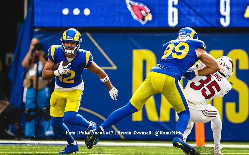 Puka_Nacua_#12_Brevin_Townsell_@RamsNFL