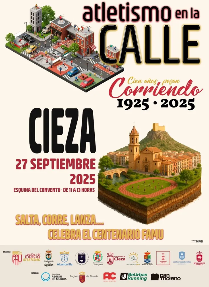 Atletismo en la Calle Cieza