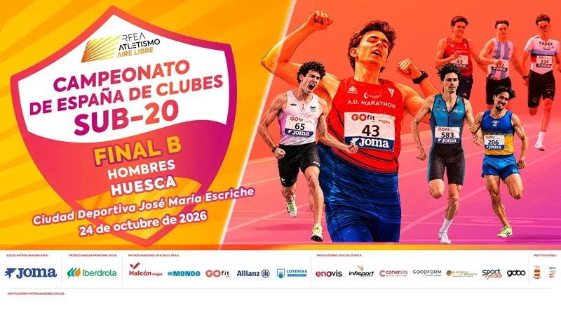 Cartel Campeonato de España Clubes Sub20 Final B Masculina
