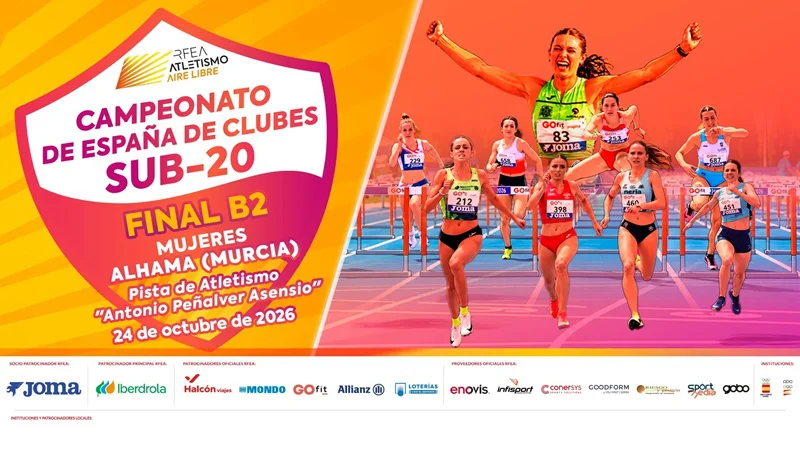 Cartel Campeonato de España Clubes Sub20 Final B2 femenina