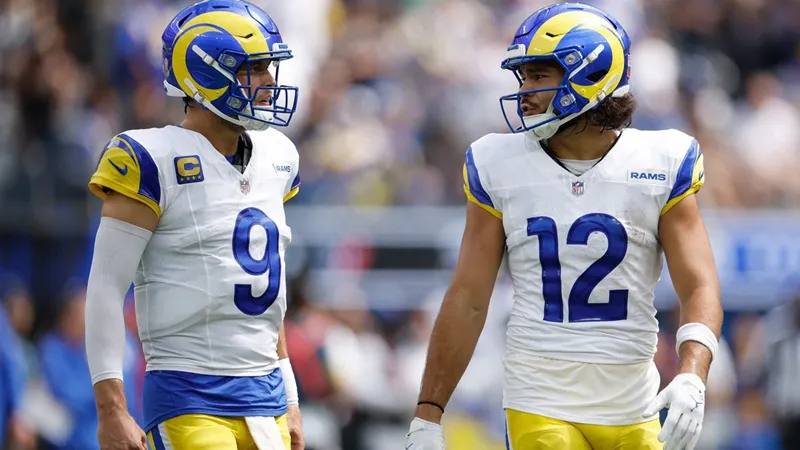 nfl_rams_Puka Nacua, Matthew Stafford, Christian McCaffrey y Patrick Mahomes
