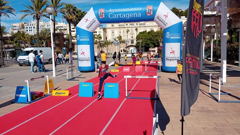Atletismo en la Calle Cartagena 29