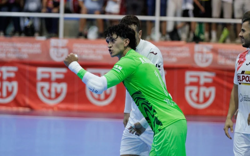 antonio navarro celebrando su gol ante jimbee cartagena- pascumendez