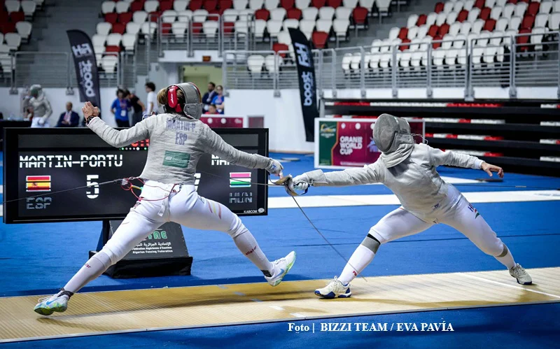 esgrima_Lucía Martín-Portugués en la Copa del Mundo de Orán, en Argelia