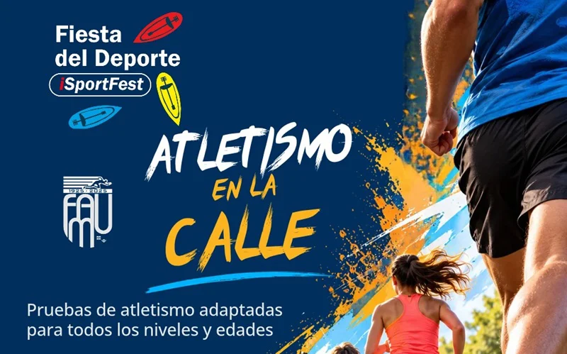 famu_Cartel Atletismo en la Calle Cartagena Fiesta del Deporte_portada