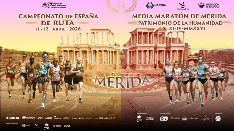 famu_Cartel Campeonato de España Ruta Mérida 2026