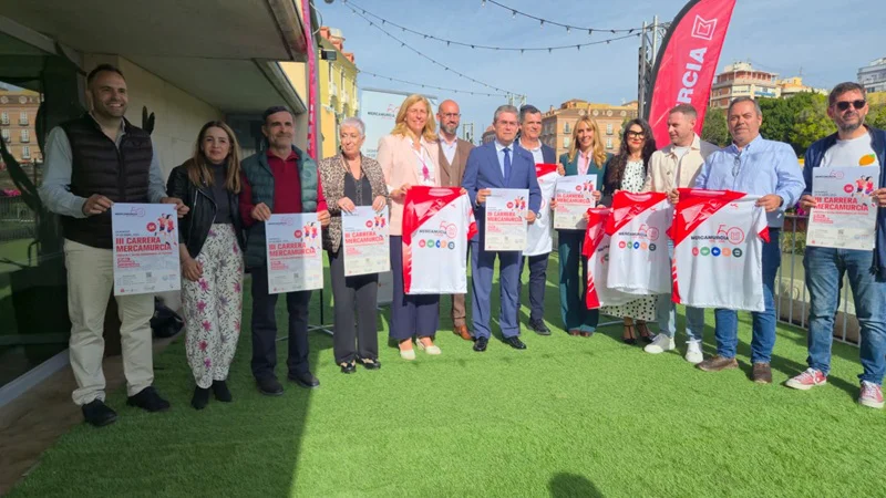 El Ayuntamiento de Murcia presenta la III Carrera Solidaria de Mercamurcia a beneficio del Banco de Alimentos del Segura 2