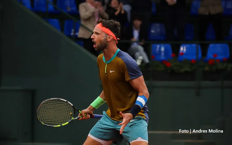 Ivan Gakhov, durante su partido de hoy (1)