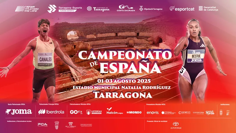 Cartel Campeonato de España Absoluto Tarragona 2025