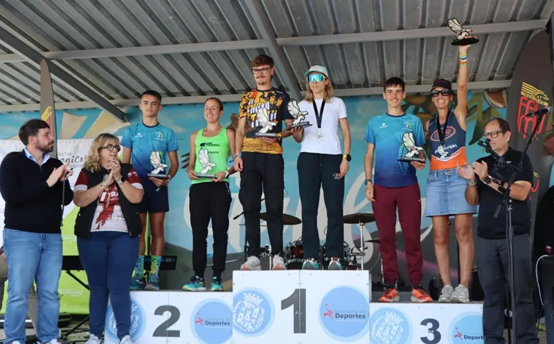 Podio VI Trail Sendero del Agua