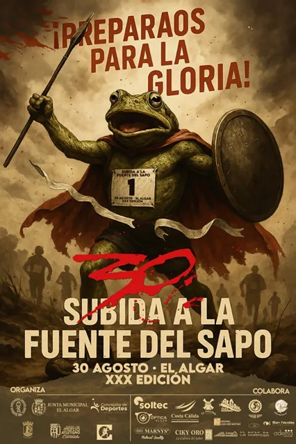 Cartel XXX Cross Subida a la Fuente del Sapo