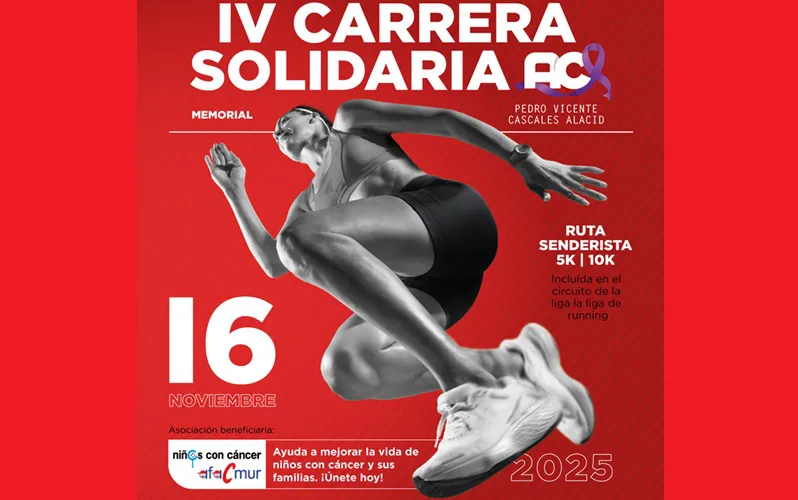 Cartel IV Carrera Solidaria Auxiliar Conservera