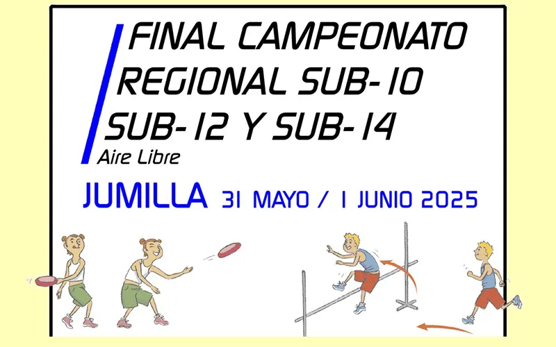 portada_Cartel Campeonato de la Región de Murcia Sub10 - Sub12 - Sub14 Jumilla